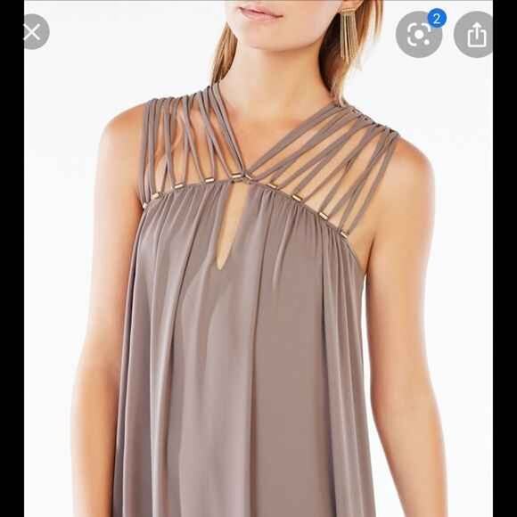 BCBGMaxAzria Audrii multi strap maxi dress - Picture 2 of 9